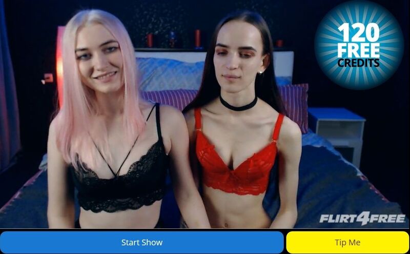 Flirt4Free has gorgeous lesbian live cam models
