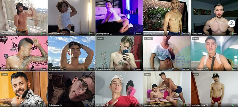 ImLive has many camguys streaming in high quality standard definition and some in HD