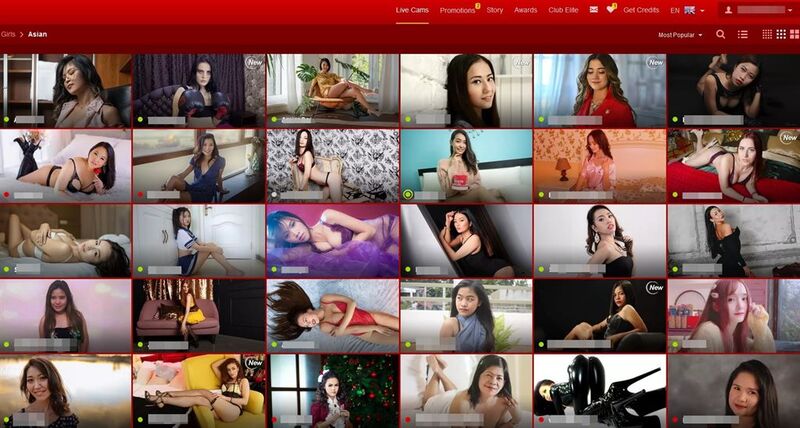 LiveJasmin has a gallery of gorgeous Asian cam models